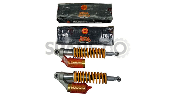 New Royal Enfield GT Continental 535 Rear Shock Absorber Set LH/RH - SPAREZO